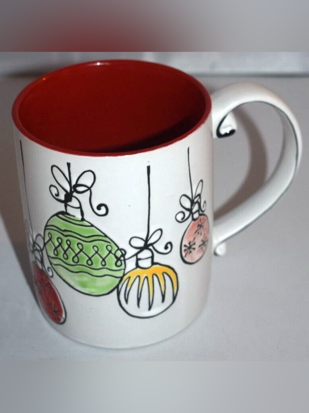 In Homestylez 2017 Holiday Ornament Mug Cup Discontinued Line